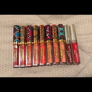 8 Tartiest Posh Pout Lip Paints & 2 Colourpop